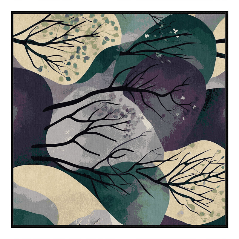 Ethereal Roots Rug, Square 5'