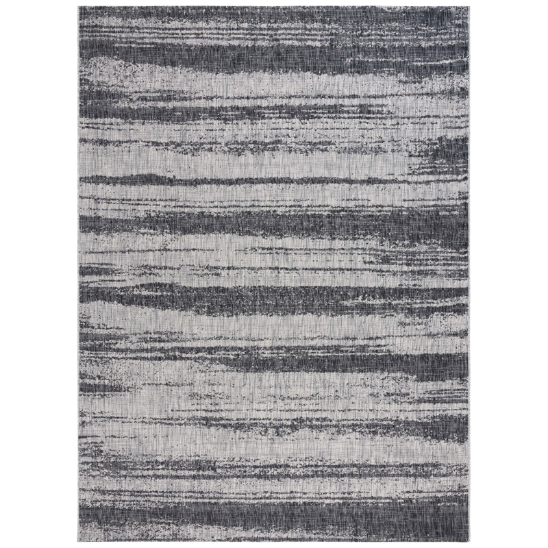 Anzilotti Performance Abstract Indoor/Outdoor Area Rug, Rectangle 5'3" x 7'7"