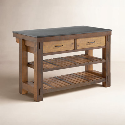 Quartz Top Kitchen Island
