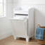 31 Inch Tilt Out Laundry Hamper With Free Standing Home Organizer, Ideal For Bathroom Storage And Maximizing Space Efficiency