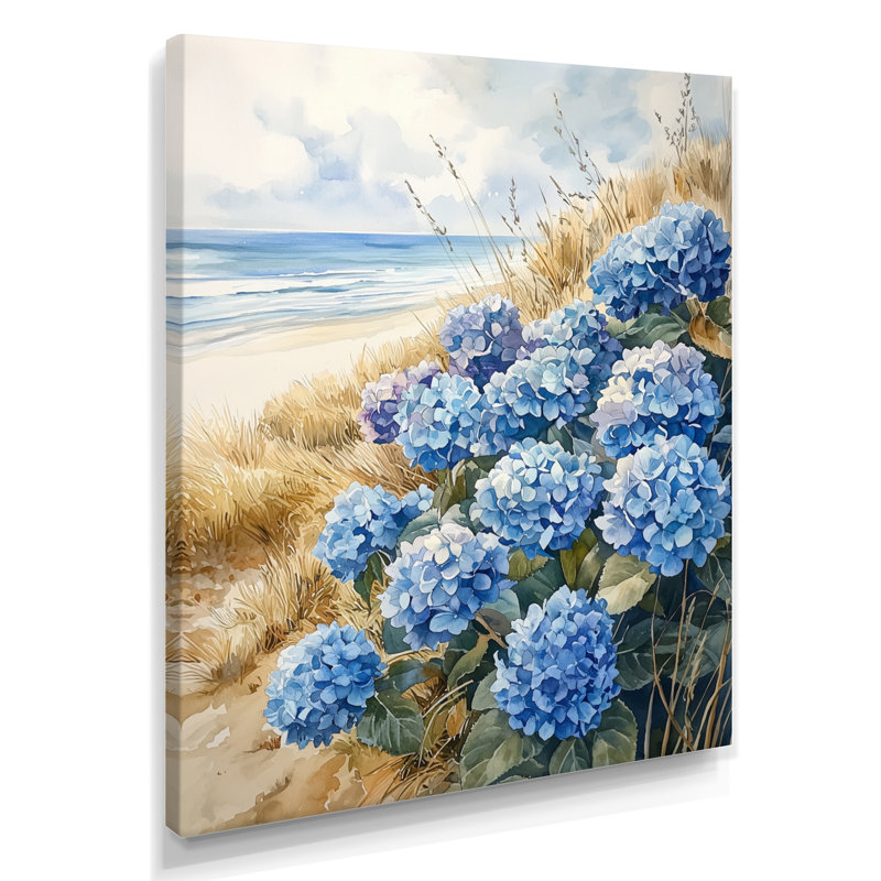 Ayira - Floral Wall Art, H 20 po x l 12 po, Toile tendue, Ne s’applique pas