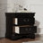 22"L Classic Wooden Nightstand, 2 Storage Drawers, Solid Wood-1587475173