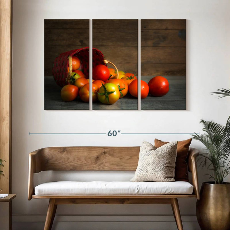 Yarlin Freshly Picked Tomatoes, 32" H x 50" W