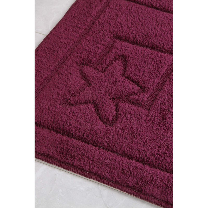 Tapis de bain Bonaparte, Mauve