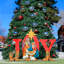 Joy Nativity Yard Lawn Art