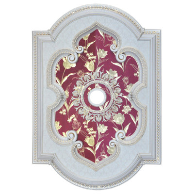 ARC0913-F1-091 Rectangular Ceiling Medallion
