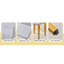 Dining Table Sets(must Include Both Table And Chair), 63 Inch Glass Marble Modern Home Set