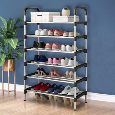 18 Pair Stackable Shoe Storage Cabinet
