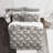 Sunny Vale Mocha Standard Cotton 3 Piece Duvet Cover Set-73671549