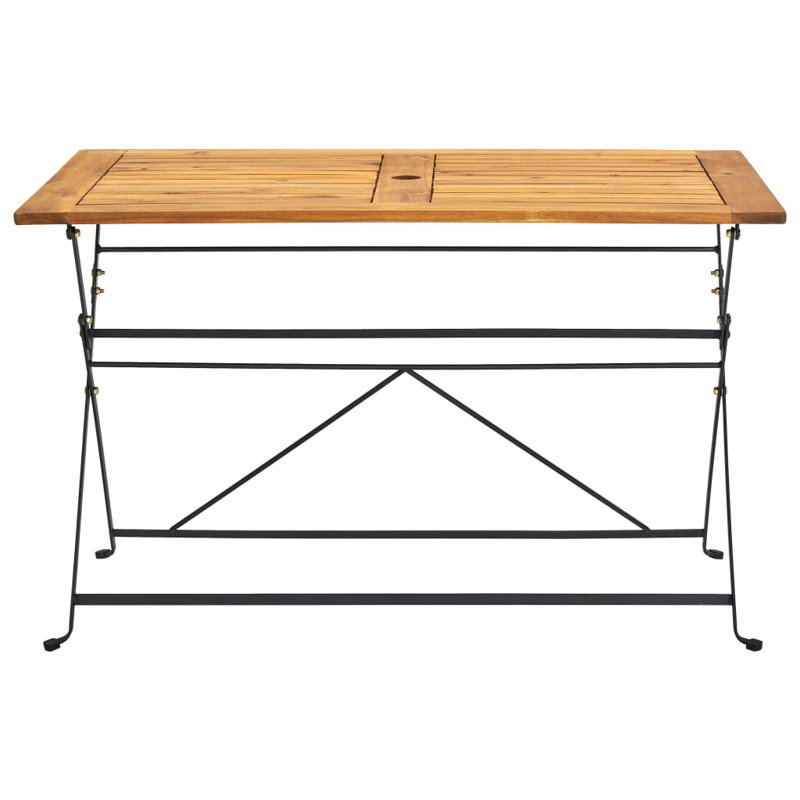 Lehr Rectangular 120Cm L Table, Powder Coasted Steel