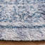 Tapis oriental oriental en polyester touffeté à la main bleu turquoise-1229908520