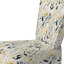 Earthy Flora - Chaise d'appoint rembourrée bohémienne et éclectique