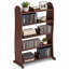 Armoire de rangement autoportante à cinq niveaux pour DVD avec séparateurs réglables, tablette multimédia et support à CD-502016410