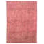 Tapis rose foncé à transition de couleur 7 pi 8 po x 10 pi 8 po