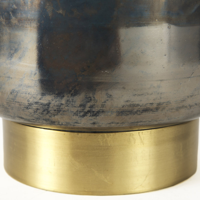 Vase de table Kiernan, H 10,3 po x l 6,3 po x P 6,3 po