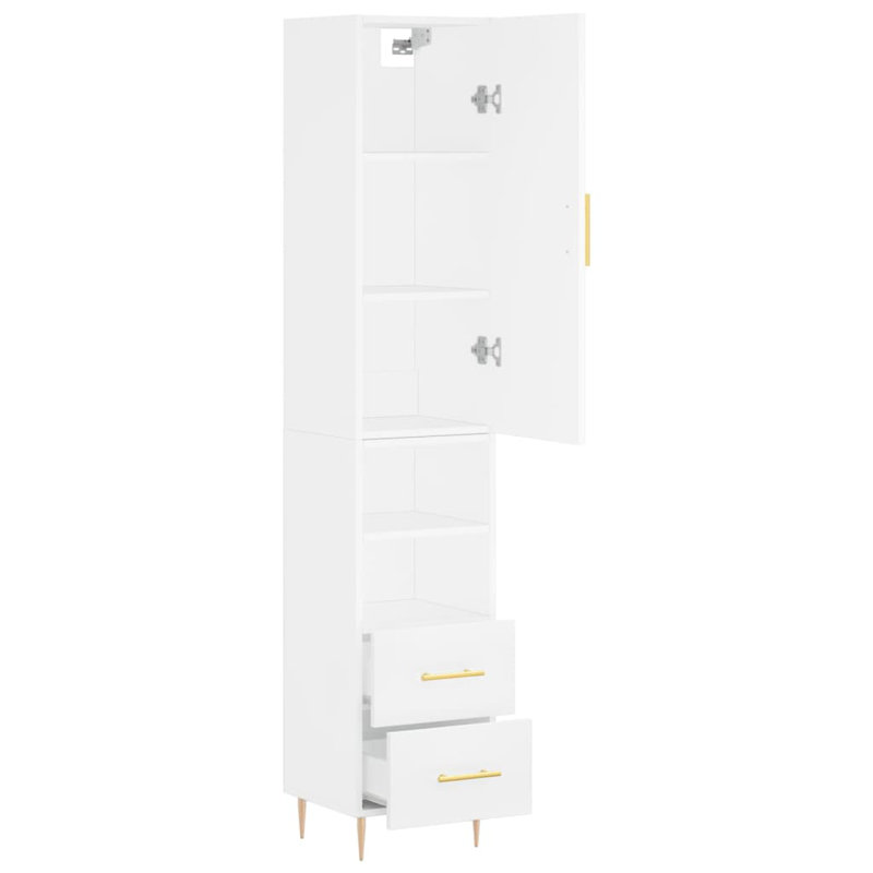 Aemilia 180cm H x 35cm W Bookcase