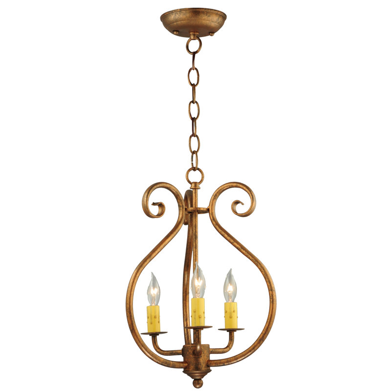 Luminaire suspendu géométrique 3 lumières unique