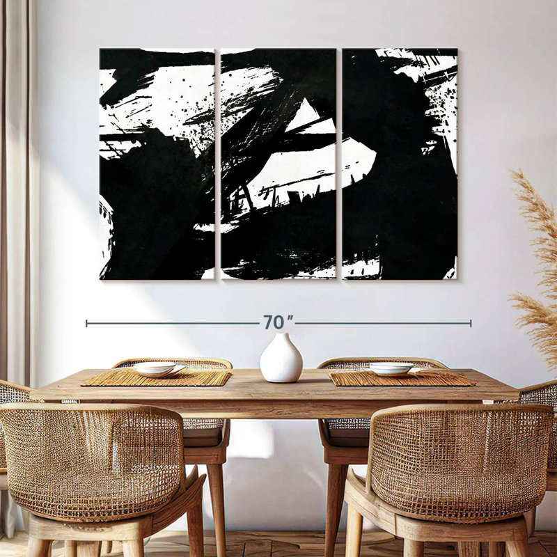Avery Ink Splash Abstract, 36" H x 57" W