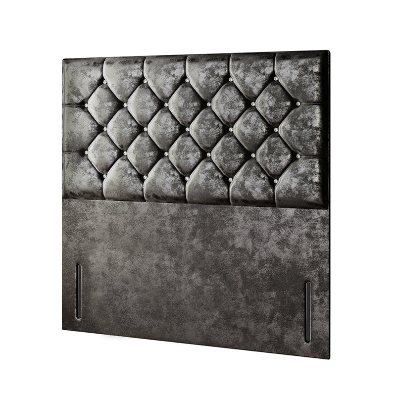 Eberhardt Divan Bed Base, No Drawers, Black, Super King (6')