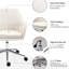 Chaise de travail beige pour espace de travail. Siège de baignoire. Hauteur réglable de 18 po à 21,75 po. 360 ° de mobilité. Tissu respirant. Bureau pivotant à charge maximale de 265 lb avec dossier doublé. Chaise de bureau. Portée de 18 po à 21,75 po. Rotation.