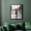 Toile encadrée «Caught in the Rain» de qualité supérieure - prête à être accrochée-2144840209-2144840236