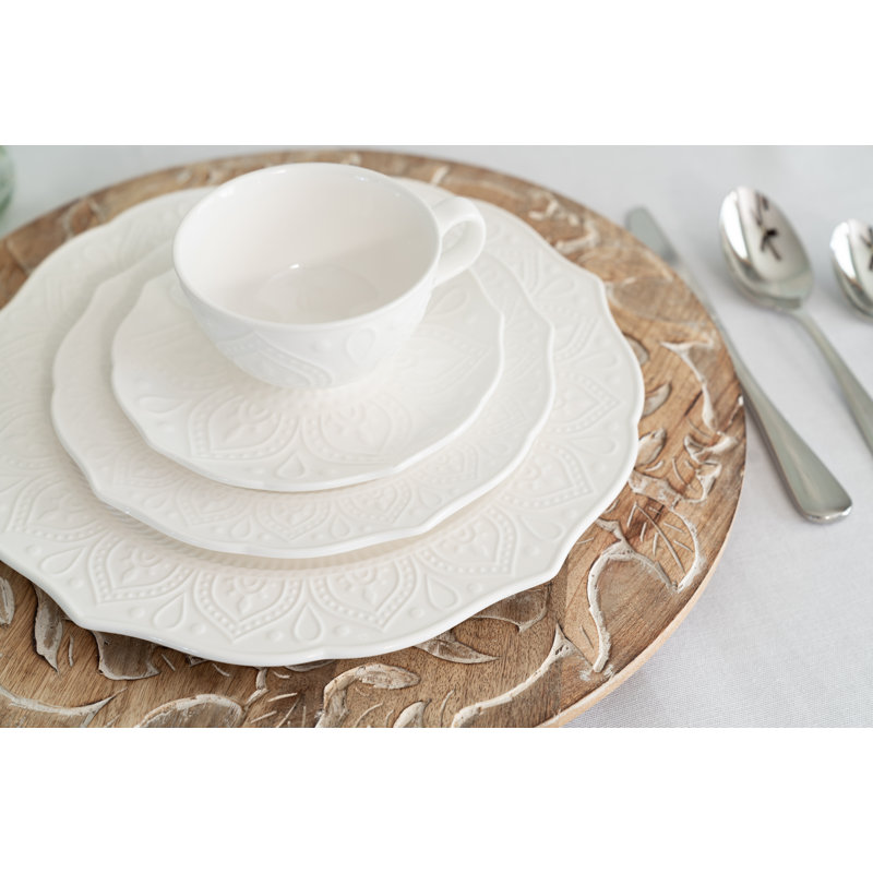 Assiette à hors-d'œuvre 7,75 po Woodville
