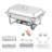 8 Qt. Stainless Steel Rectangle Chafing Dishes
