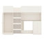 Lit mezzanine double avec tiroirs Jayon Kids