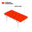 Banc rembourré vert-134229244