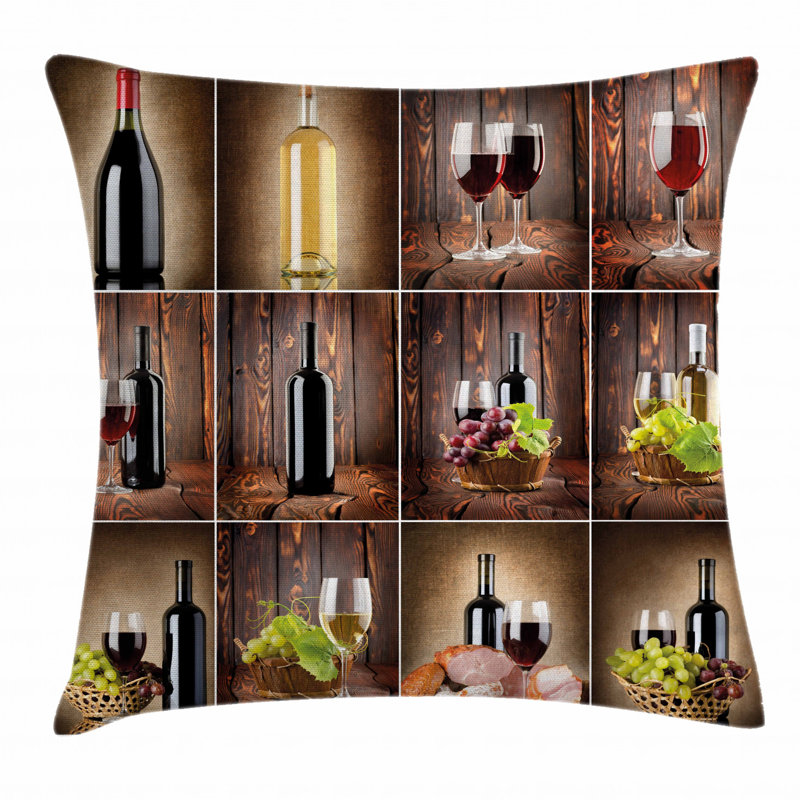Housse de coussin en polyester, 40" x 40"