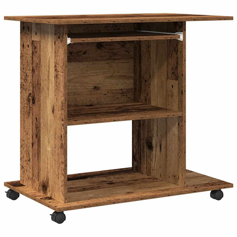 Bisceglia Computer Desk, Old Wood