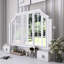 Meuble-lavabo avec grand miroir ajustable