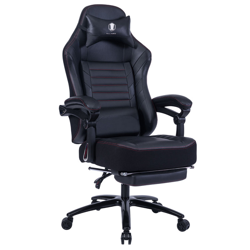Zekel with Headrest, Black