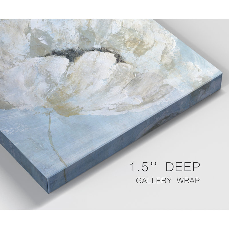 " Blue Blanc I ", 40" H x 40" W x 1" D