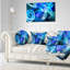 Bureau Fractal - Coussin imprimé abstrait-29288443-29346243-89810501