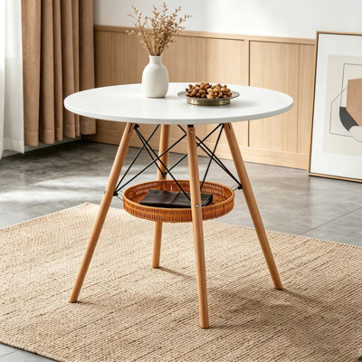 31.5-inch MDF dining table