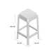 Borum 25.5'' Backless Outdoor Bar Stool