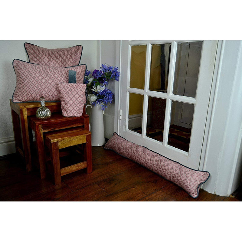 Sameer Fabric Draught Excluder, Pink