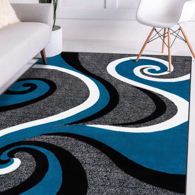 Anghelina Geometric Indoor Rug, Rectangle 7'10" x 10'6"
