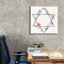  «Laura Gibson _adorned Star 2» par Annie Warren, art mural sur toile, 26 po x 26 po-1970542634