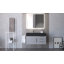 Ensemble de meuble-lavabo mural simple 36 po Bassi-573101965-573101960-573101963