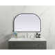 Sabine Metal Wide Arch Wall Mirror