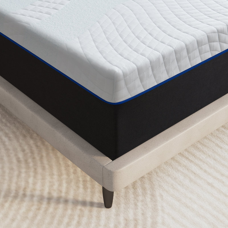 10 Inches Cooling Medium Gel Memory Foam Mattress With Breathable Cover & 10-Year Warranty, Twin