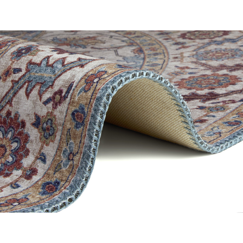 Anthea Tufted Cyan Blue Rug