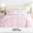 7-Piece Reversible Bedding Bundle - Solid Comforter and Patterned Sheet Set-99311808-99311813