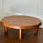 Nordic-style solid wood round coffee table-1801594956