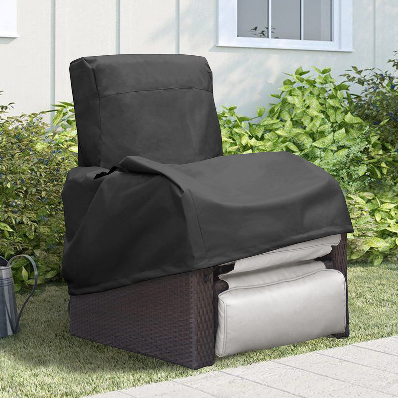 Outdoor Patio Chair Cover, Black