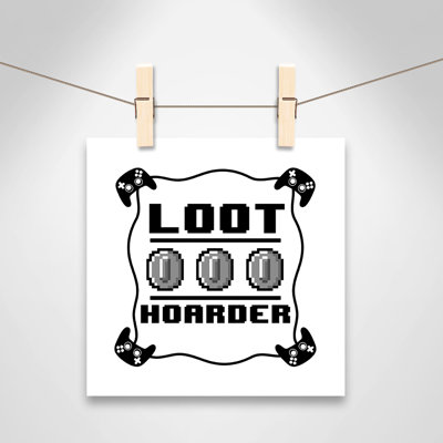 Impression sur papier Loot Hoarder Kids