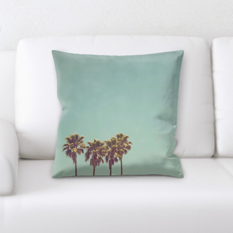 Microsuede Reversible Throw Pillow