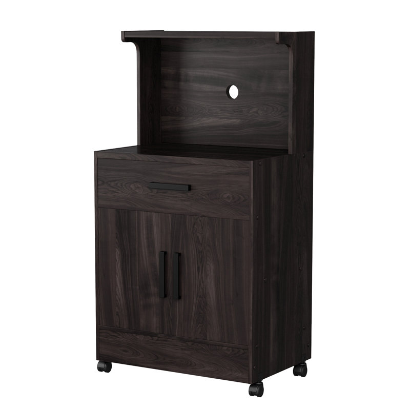 Wood Garage Cart, Tobacco